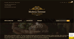 Desktop Screenshot of modenaestense.com